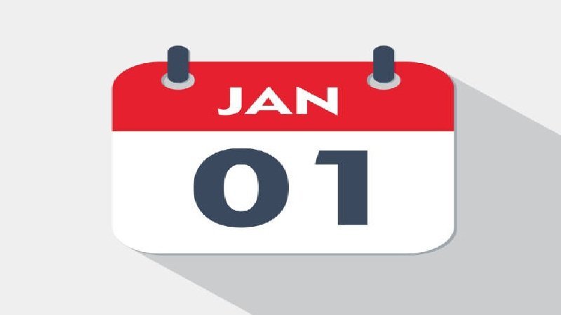 1 january