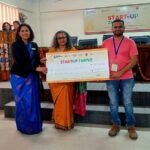 19 03 24 Mechanical Engineering Student Ritik secures 3rd position and got Rs 11K Prize at Startup Thrive Event