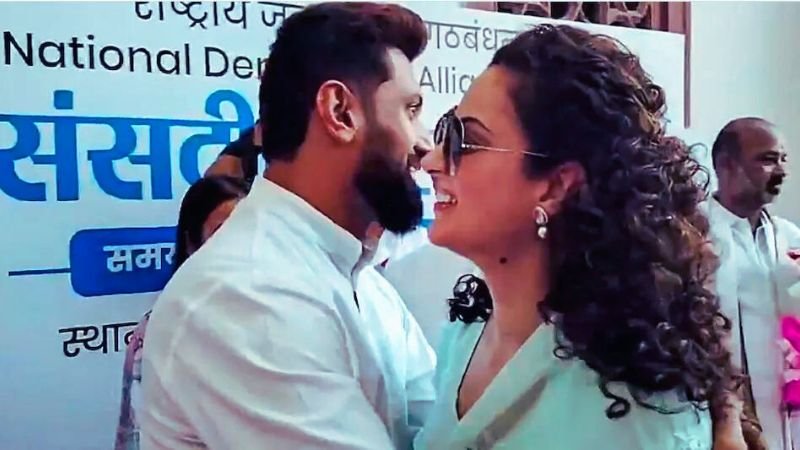 Kangana and Chirag's Union: कंगना ने चिराग को किया इग्नोर, फिर दोनों ने एक-दूसरे को लगाया गले