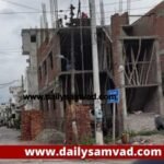 Ladowali road Illegal Building