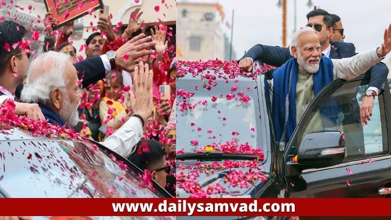 PM Modi in Ayodhya City