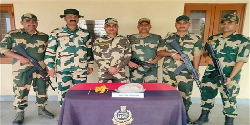 BSF seizes heroin worth crores from Indo-Pak border