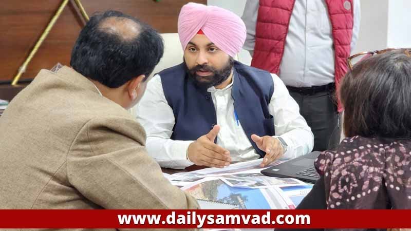 Education Minister Harjot Bains