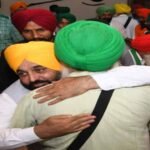 bhagwant mann with kisan