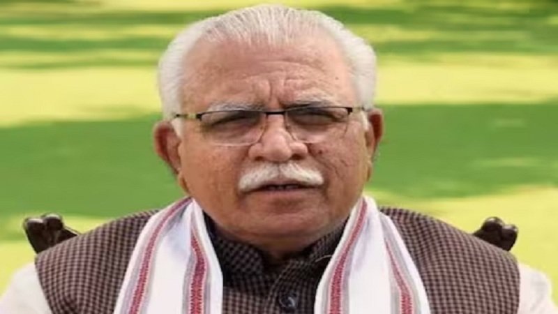 manohar lal khattar ressign