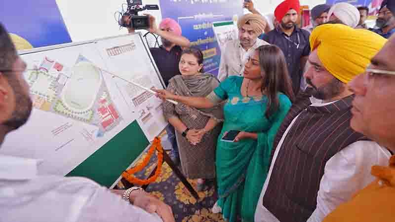 CM LAYS FOUNDATION STONE OF C-PYTE CENTRE AT KHERI (SUNAM)