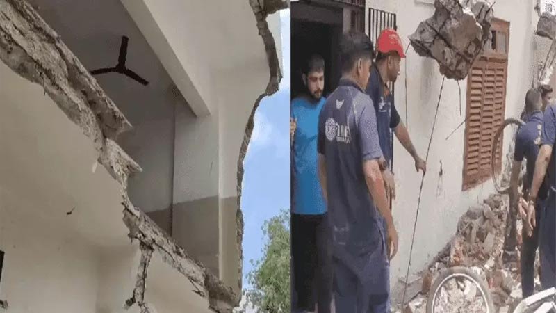 Gujarat Vadodara School Wall Collapse