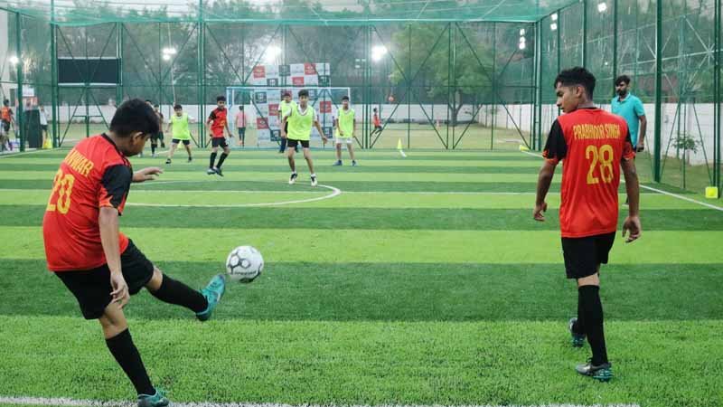 Innocent Hearts Sports Hub organised the first inter-school day-night futsal championship