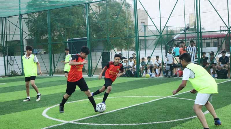 Innocent Hearts Sports Hub organised the first inter-school day-night futsal championship