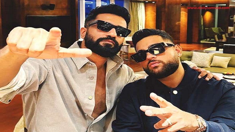 Karan Aujla and Vicky Kaushal