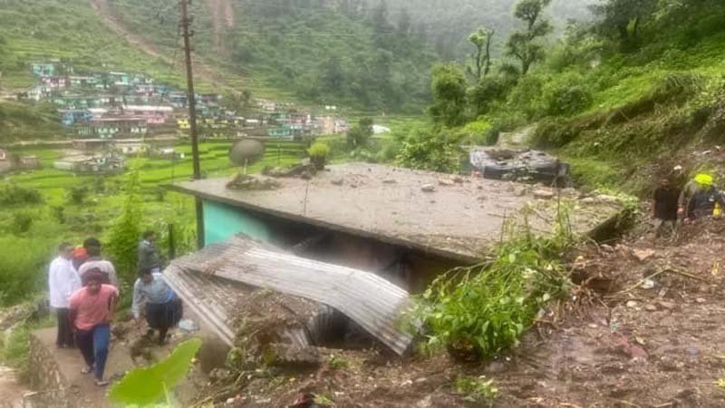 Land Slide in Uttarakhand