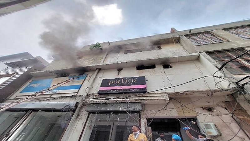 Ludhiana warehouse caught fire