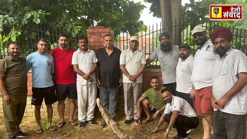 Jalandhar News: Jalandhar Literary Forum started the fourth tree plantation campaign