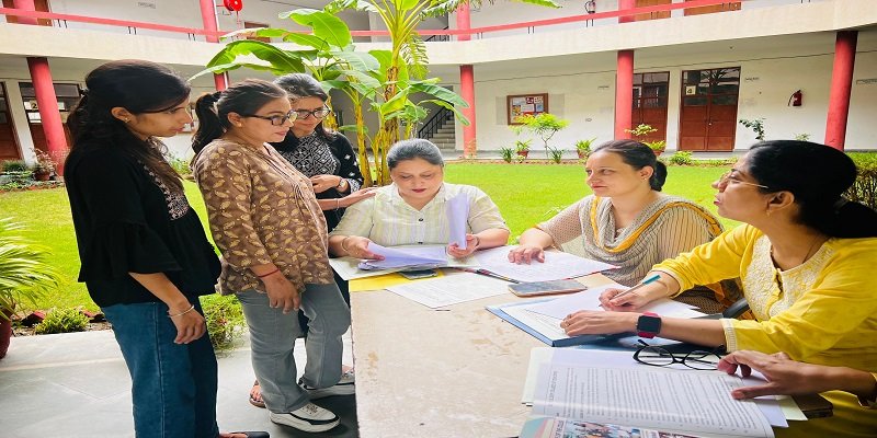 Students of St. Soldier College of Education giving their services in different sectors in India
