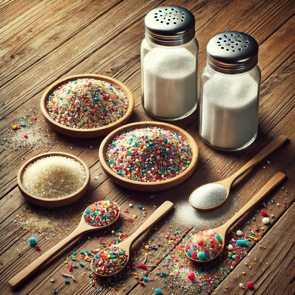 Microplastics in Salt and Sugar Brands