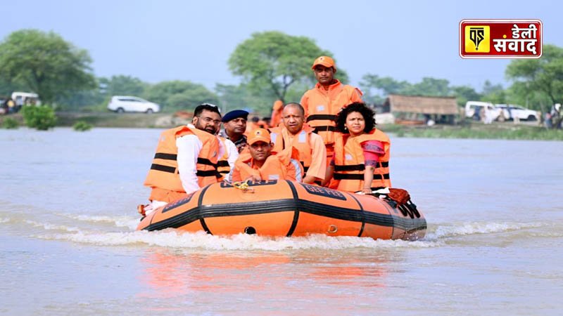 When CM Yogi extended a helping hand to the flood affected people, they found a new way to live their lives