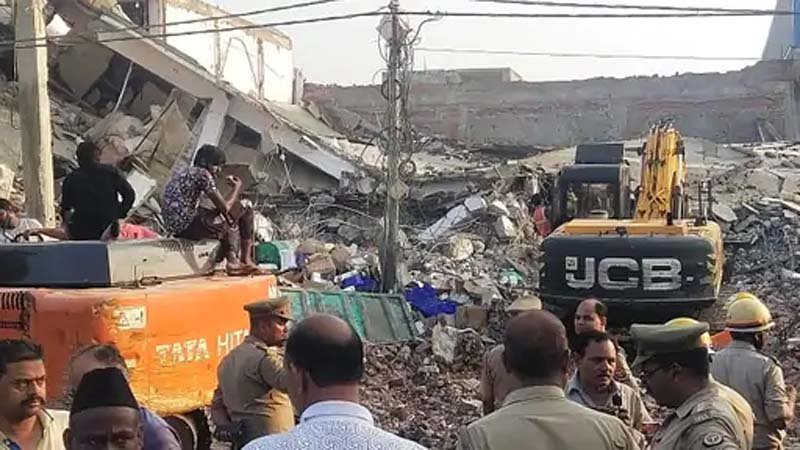 Lucknow Building Collapse Update