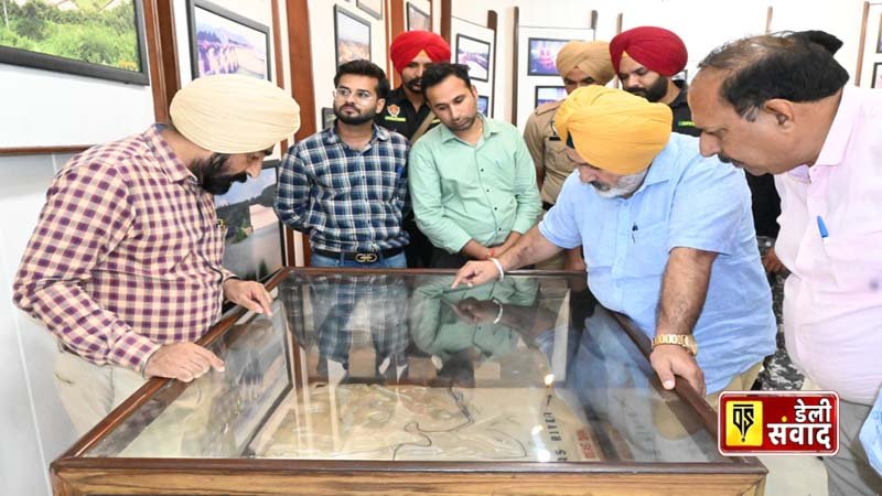 Water Resources Minister Chetan Singh Jodmajra inspected Bhakra Dam, took stock of its maintenance and water level