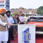 Tourism Minister Tarunpreet Singh Saund flagged off the 20th Sajoba TSD Rally