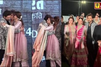 Kartik Aaryan Saves Hina Khan From Tripping On Ramp At Namo Bharat Fashion Show