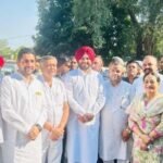 Union Minister Ravneet Bittu was welcomed by Jalandhar BJP at the Circuit House