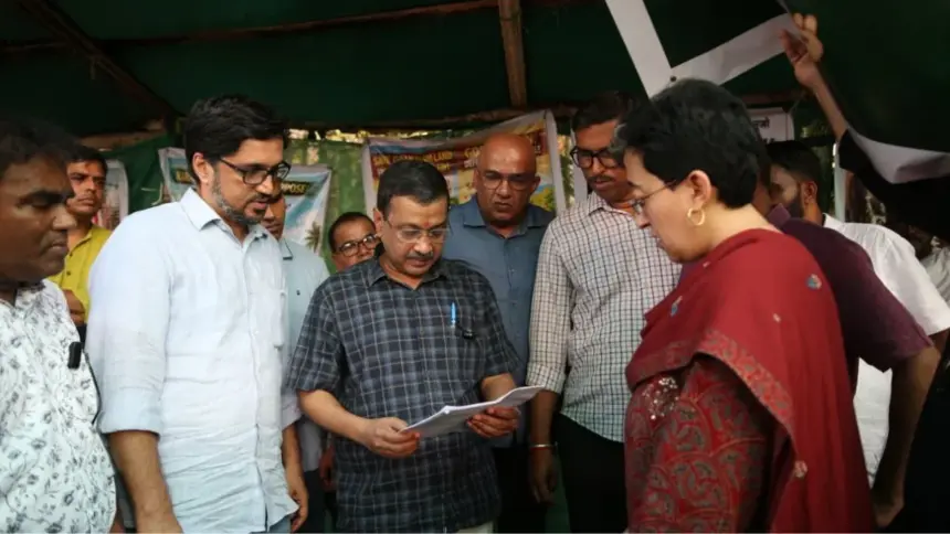 आप के राष्ट्रीय संयोजक अरविंद केजरीवाल